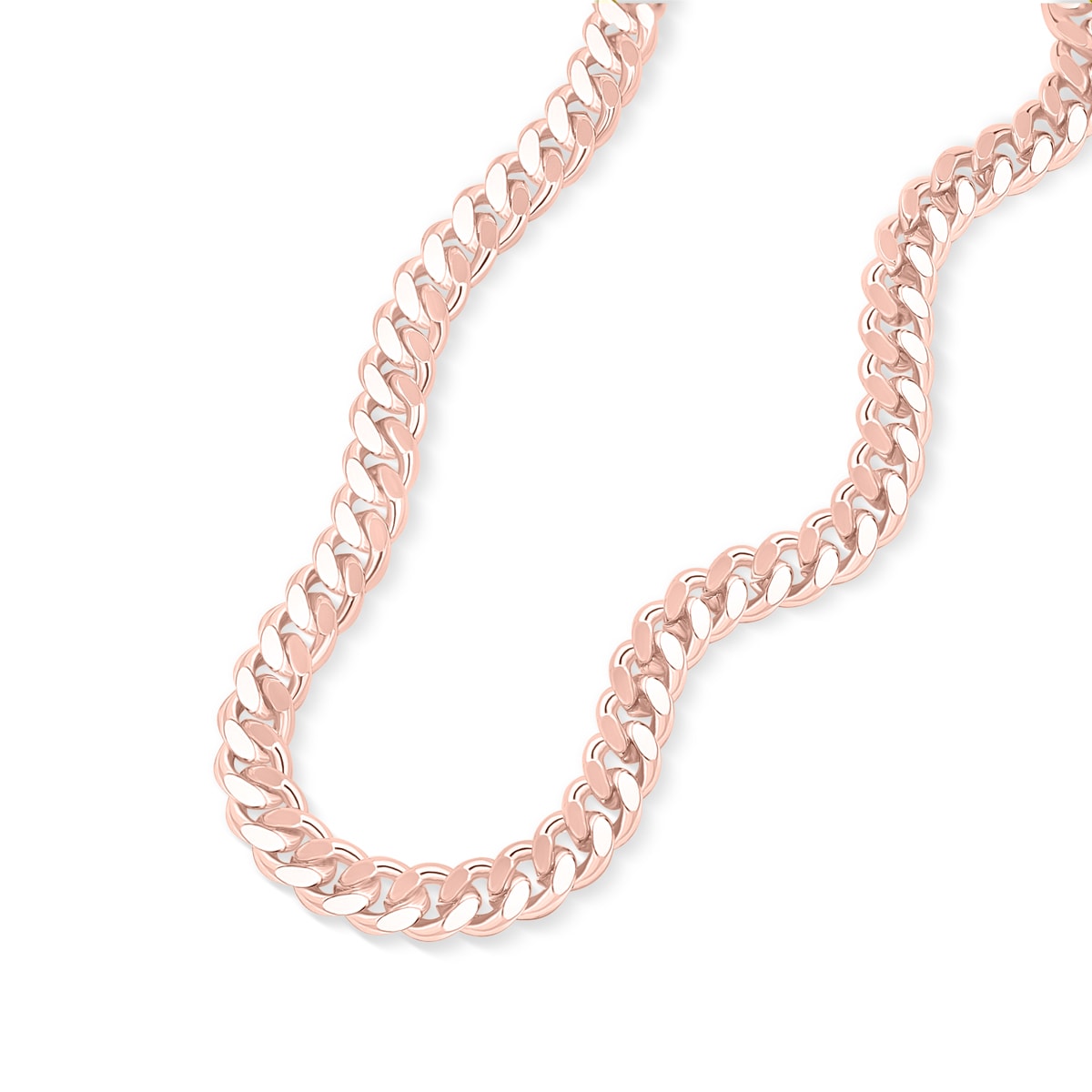 Pearich 18K Rose Gold Chain Necklace