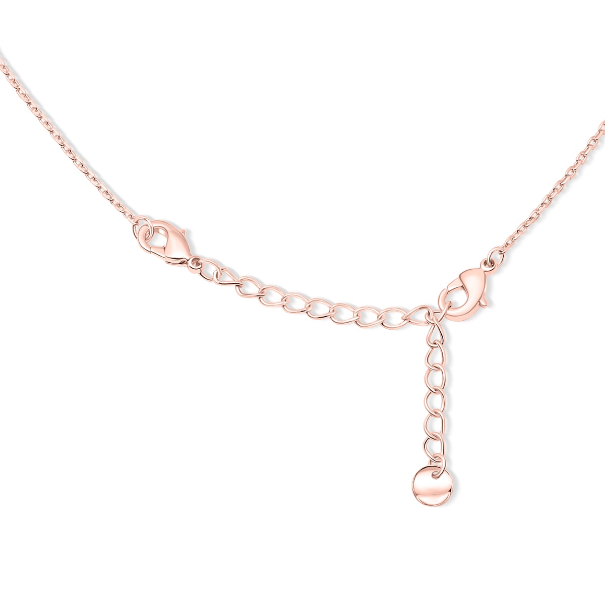 Pearich 18k Rose Gold Stone Necklace