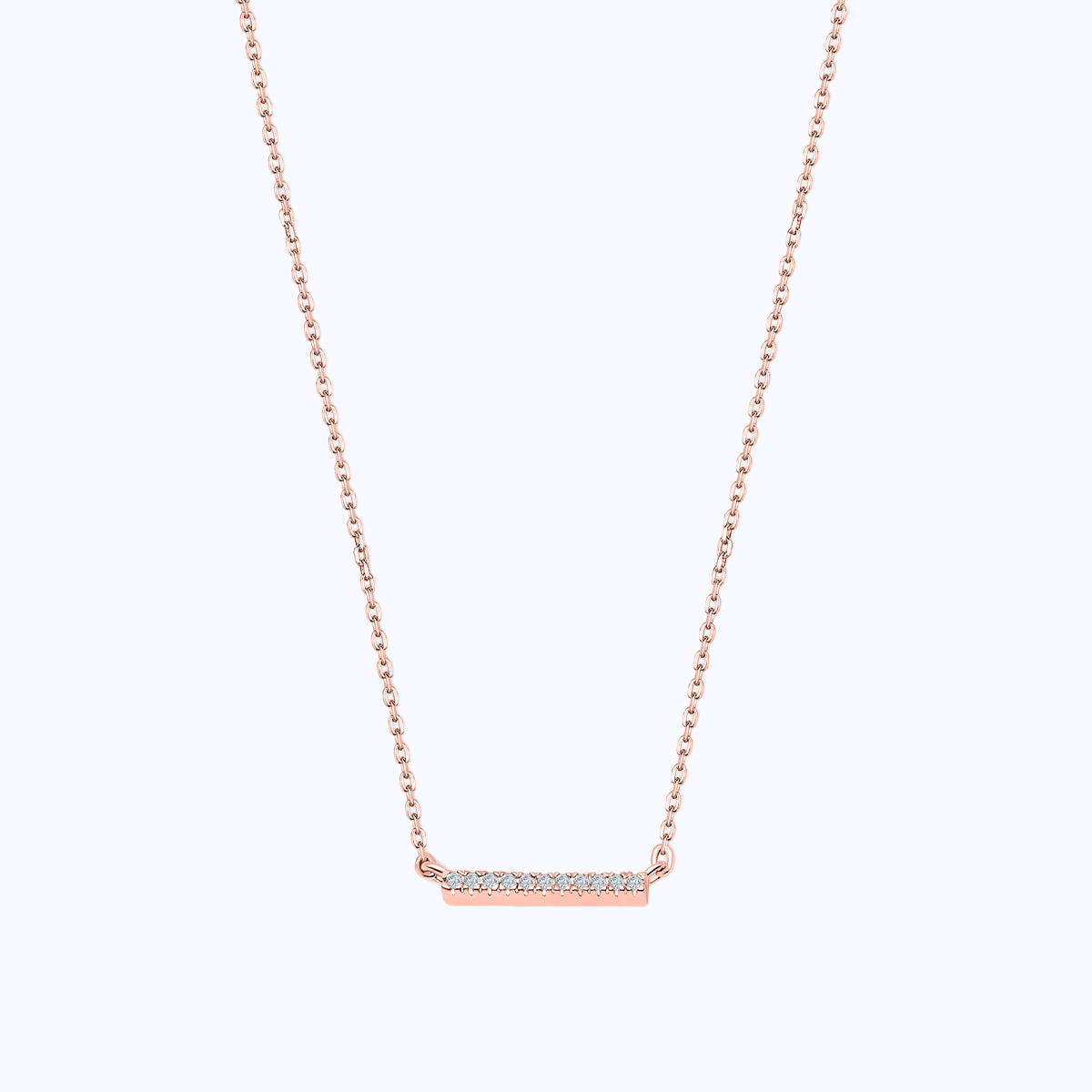 Pearich Classic 18k Rose Gold Plated Necklace