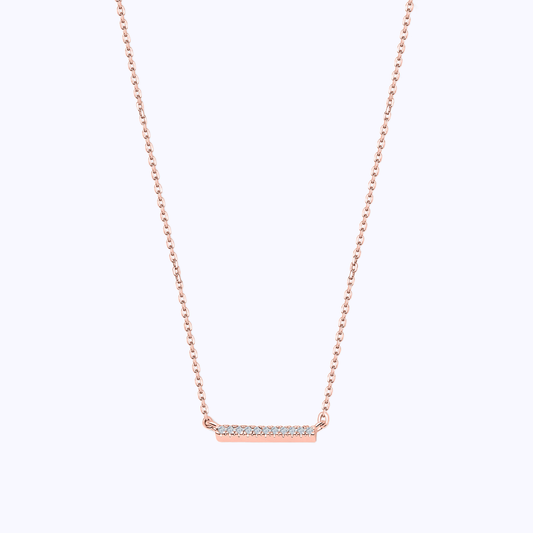 Pearich Classic 18k Rose Gold Plated Necklace