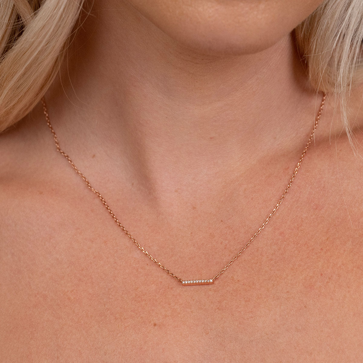 Pearich Classic 18k Rose Gold Plated Necklace