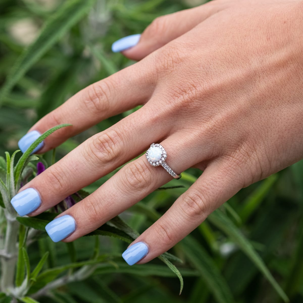 Pearich Opal EngageMent Ring