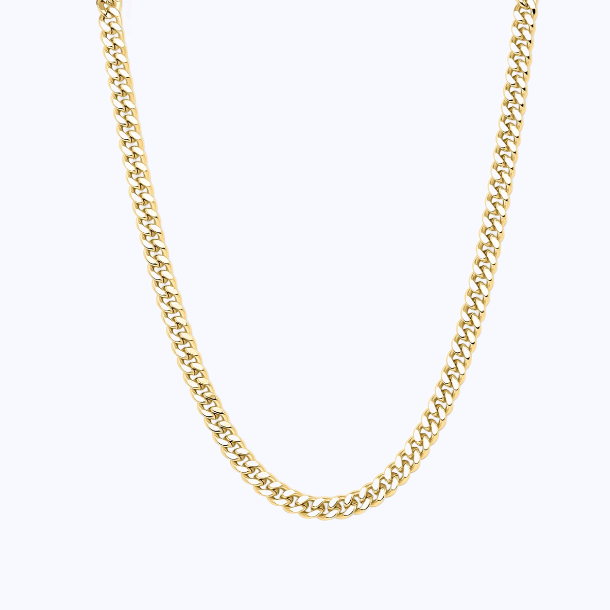 Pearich Gold Cuban Chain Link Necklace