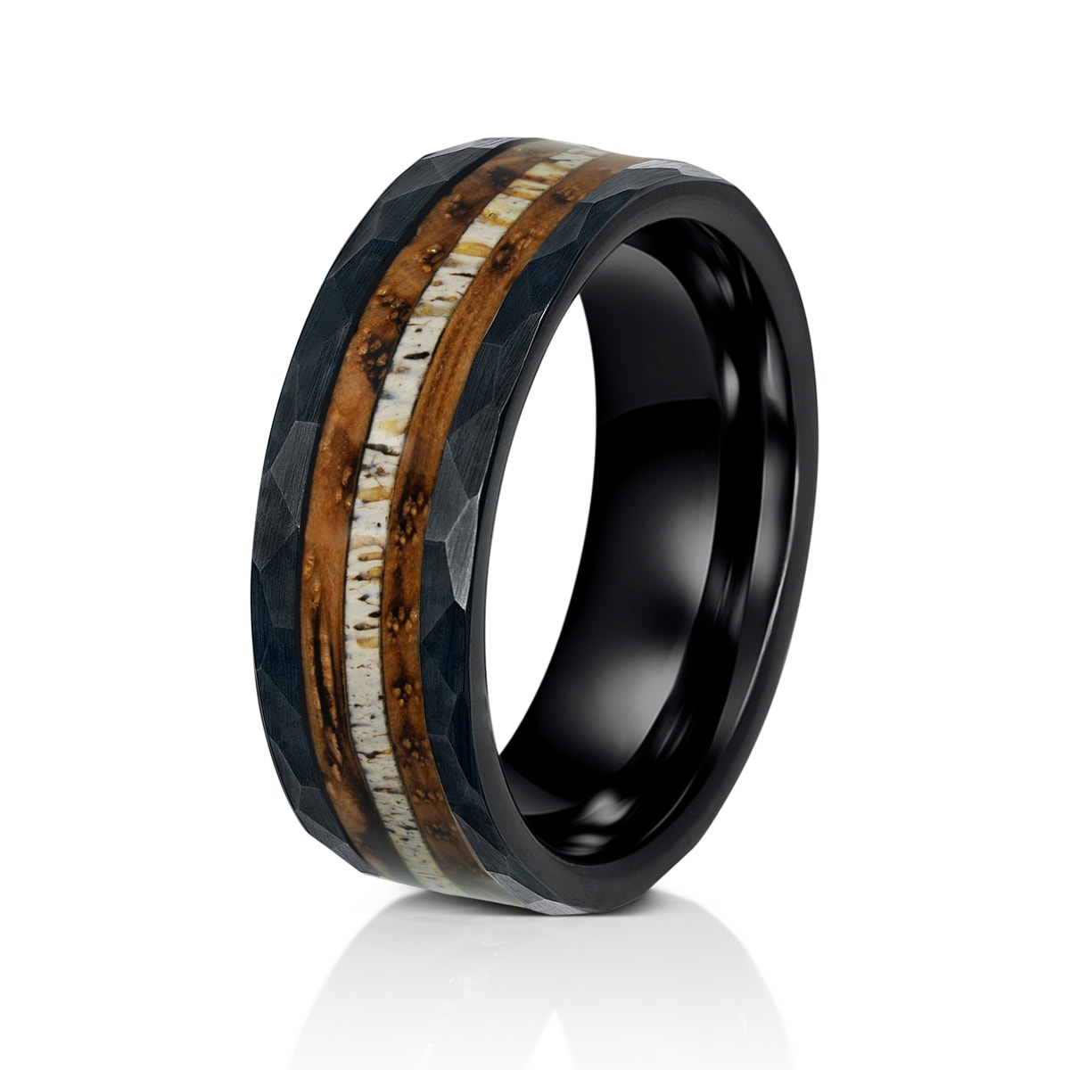 Pearich Black Statemet Ring