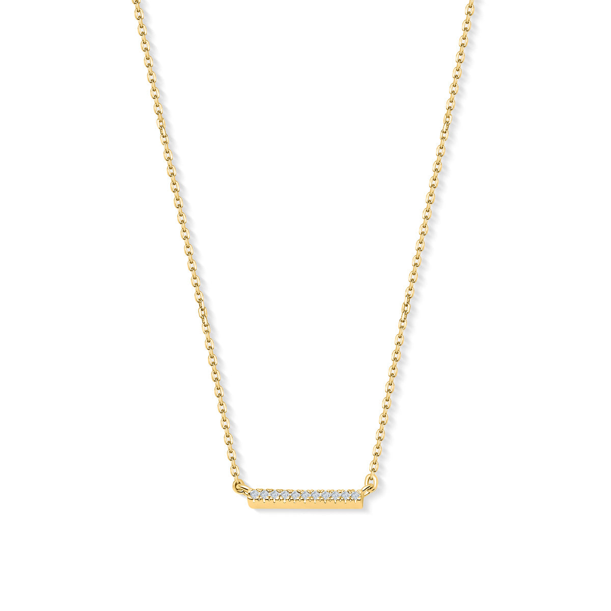 Pearich 18k Gold Plated Chain Necklace