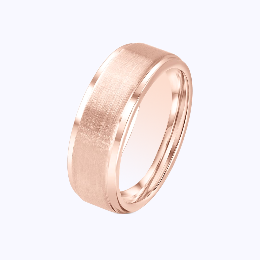 Pearich Rose Gold Band Ring