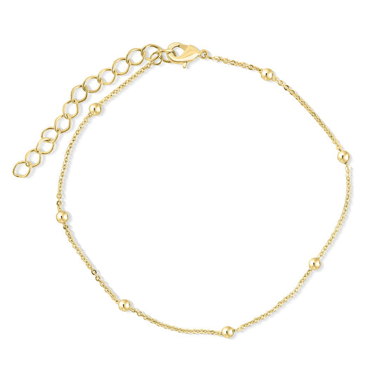 Pearich 18K Gold Anklet for Women