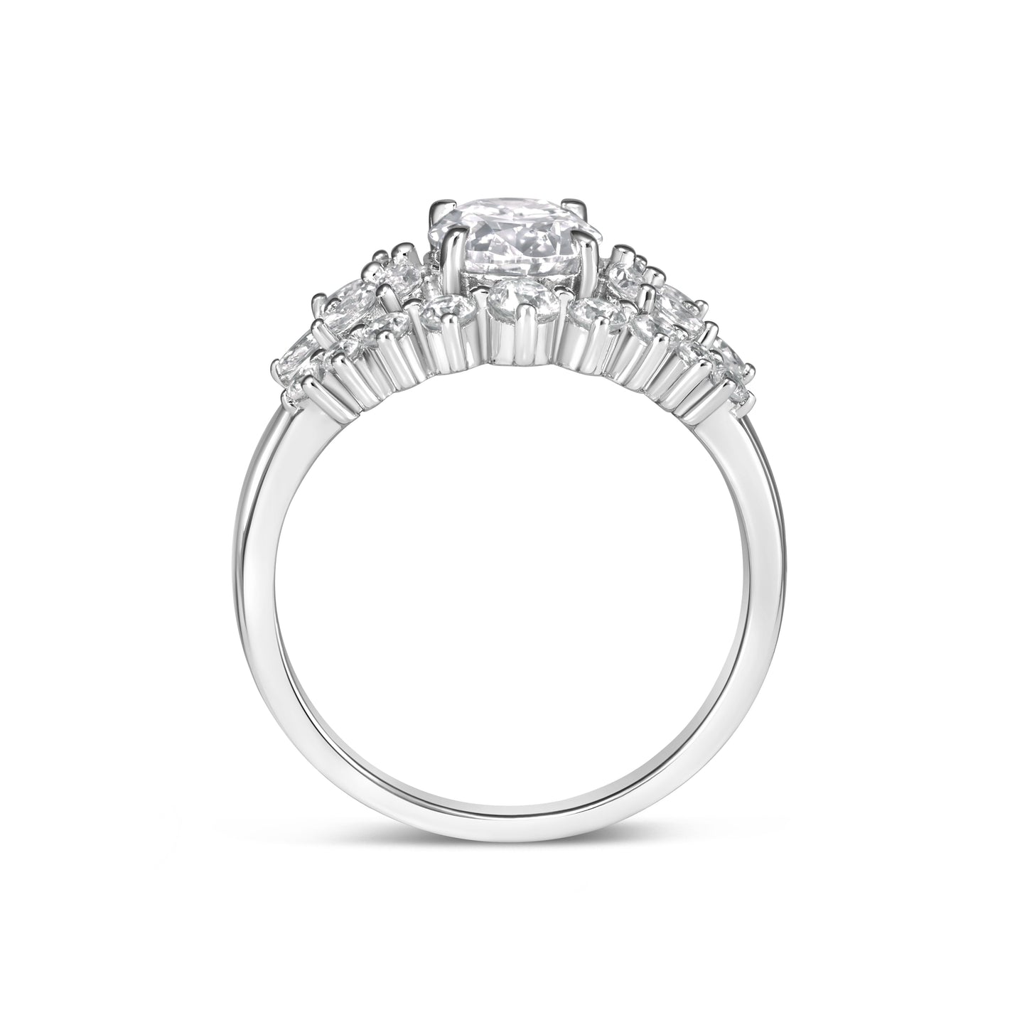 Pearich 1 CT EngageMent Ring for WoMen