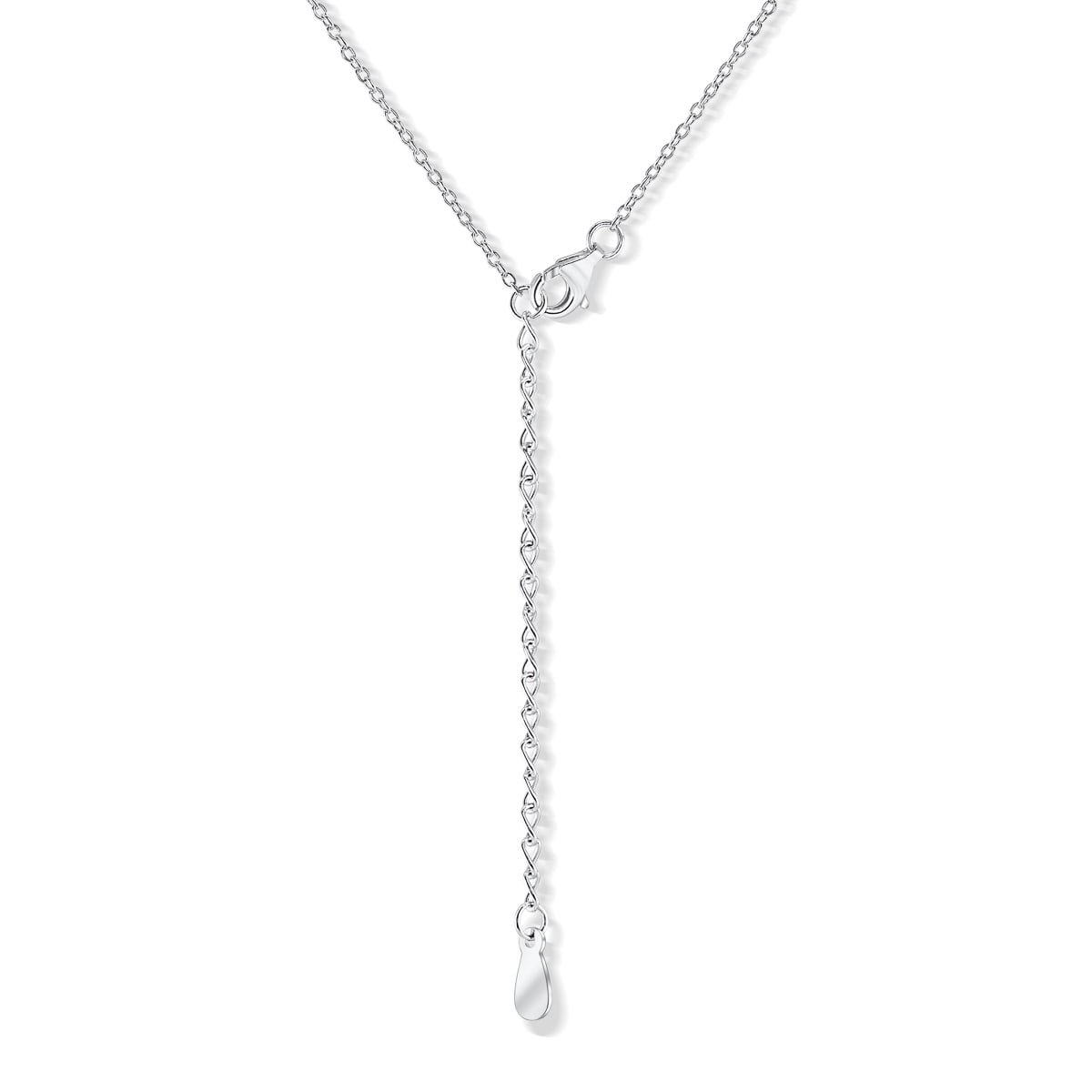 Pearich Halo Sterling Silver Necklace