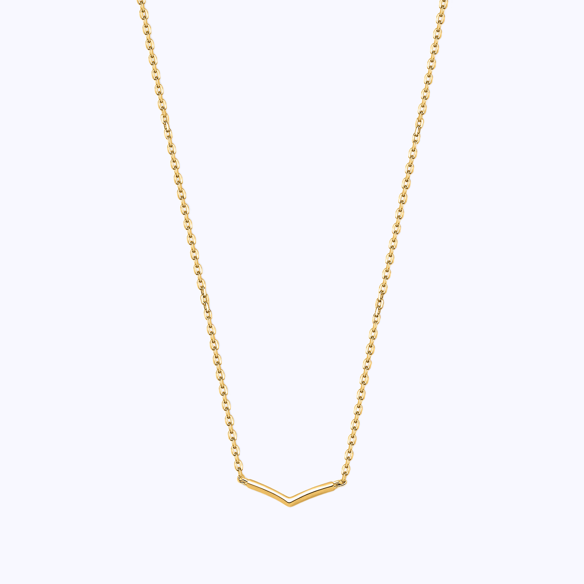 Pearich 18k Rose Gold Chain Necklace