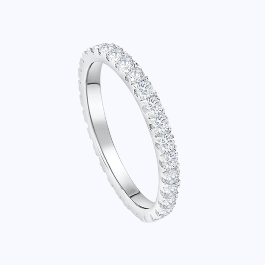 Pearich Eternity EngegaMent Ring - Silver