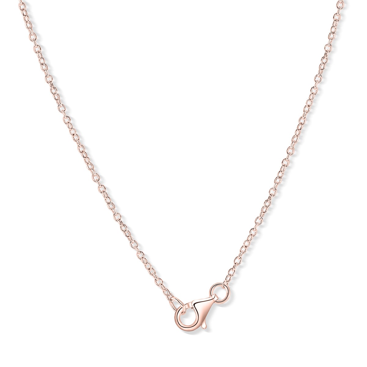 Pearich Rose Gold Diamond Necklace