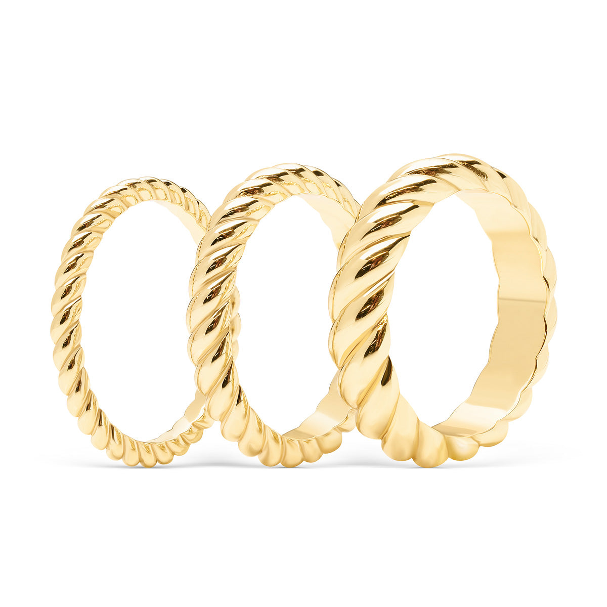 Pearich Gold 18k Gold Twist Bracelet