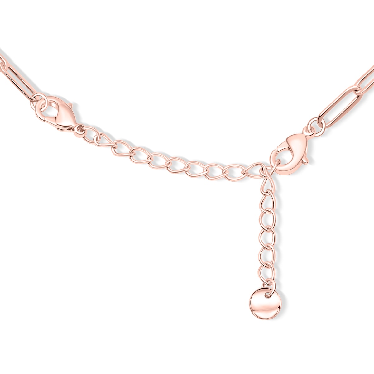 Pearich Dainty Paperclip Inspired Necklace