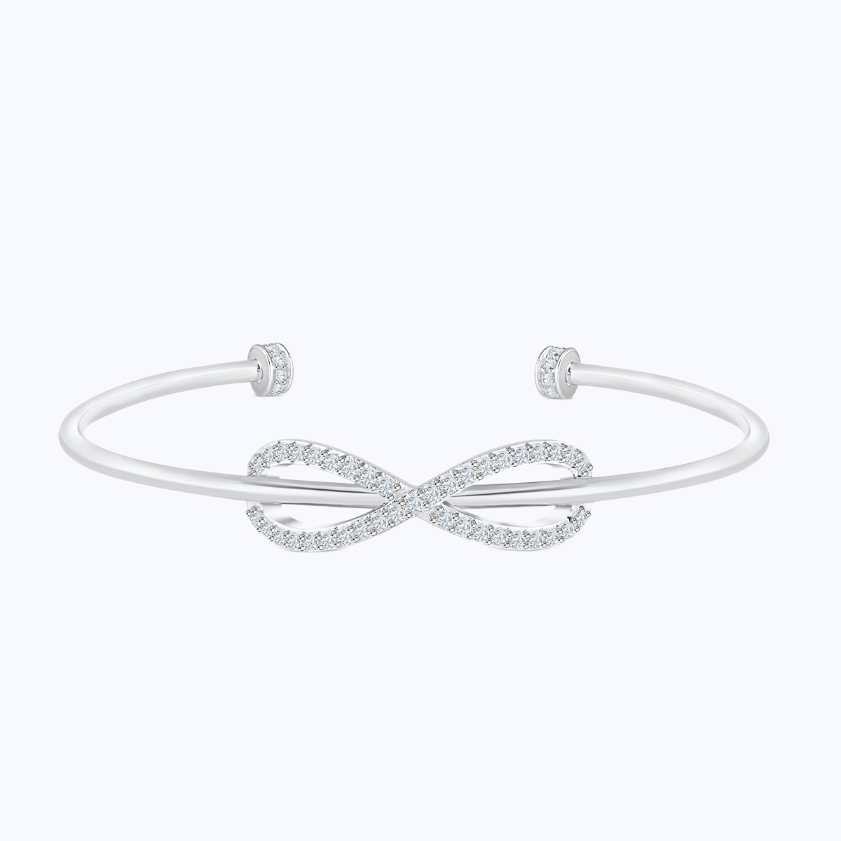 Pearich Open Infinity Bangle