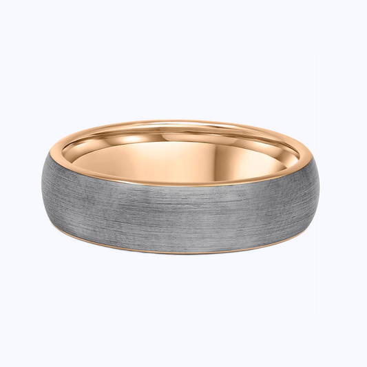 Pearich Tungsten Brushed Ring