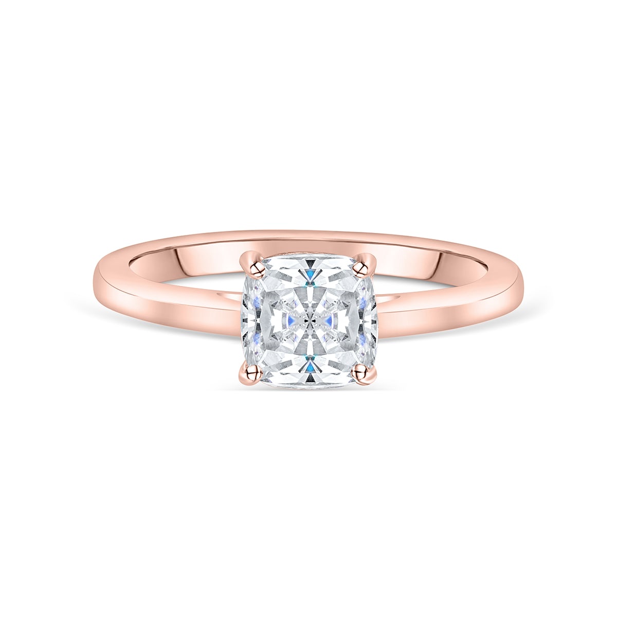 Pearich Rose Gold Princess EngageMent Ring