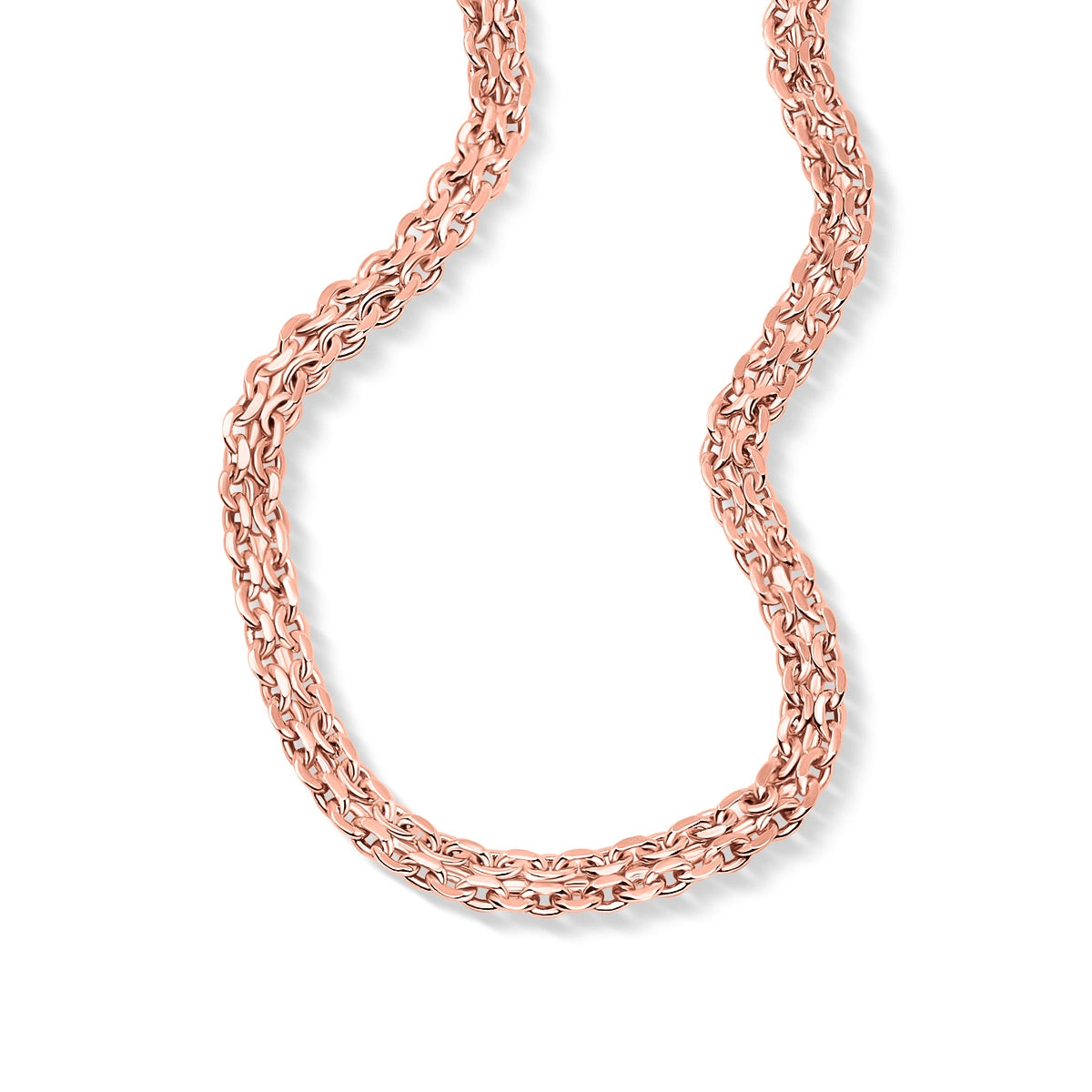 Pearich Dainty Rose Gold Necklace