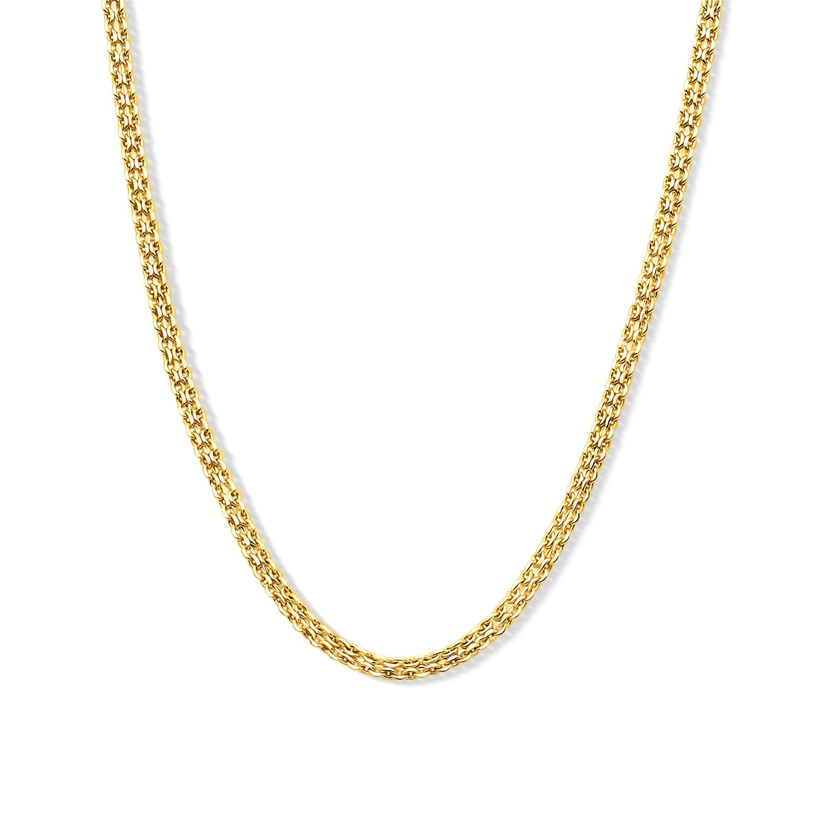 Pearich 18k Gold Rope Necklace