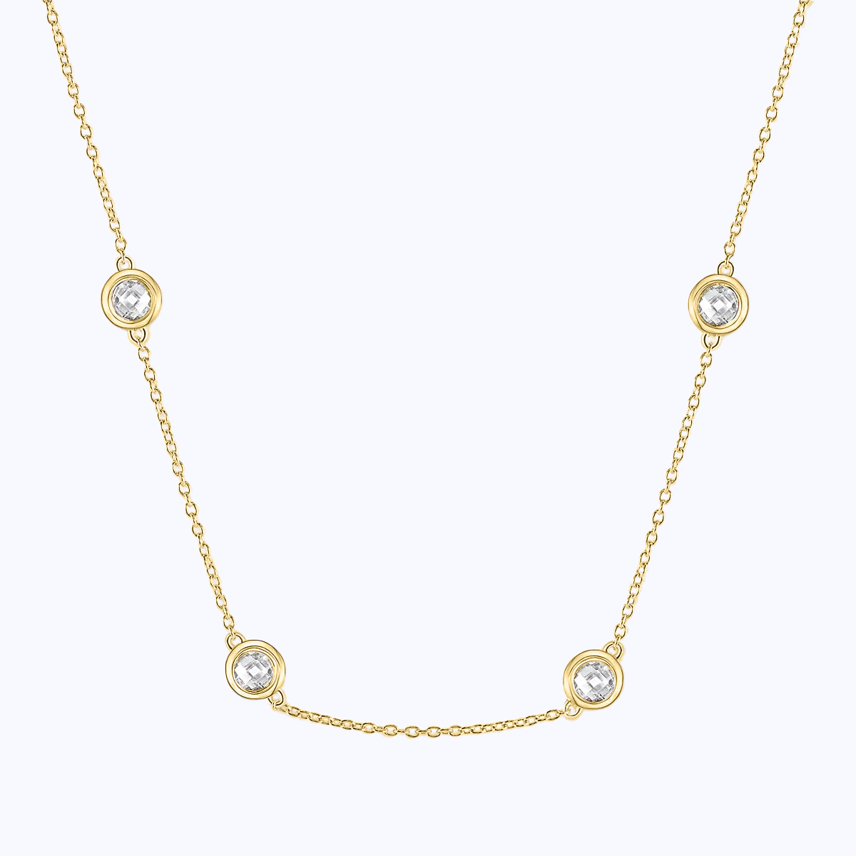 Pearich 18k Gold Chain Necklace