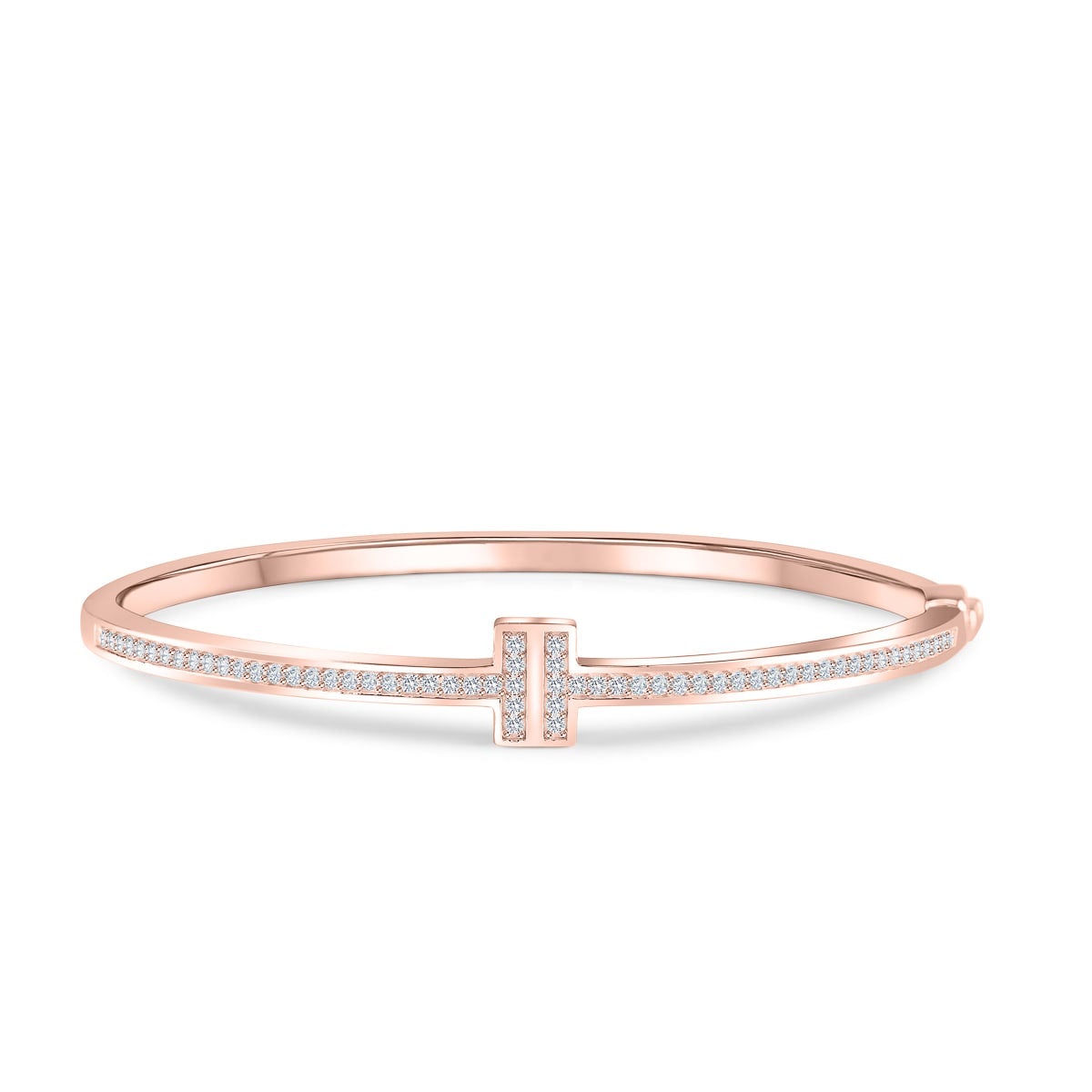 Pearich 18 Karat Rose Gold Bangle