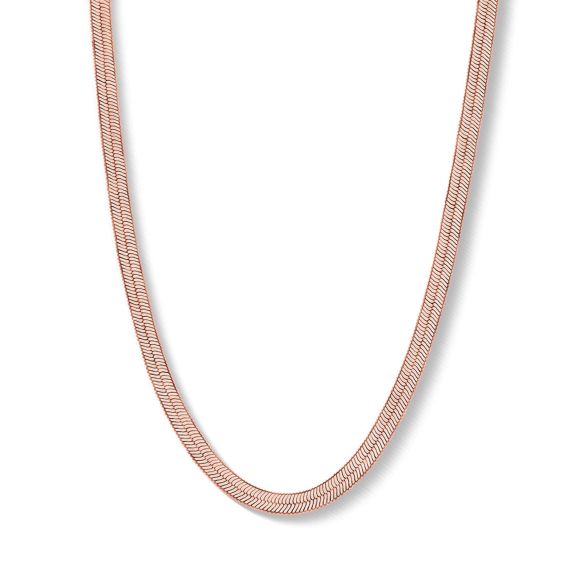 Pearich Rose Gold Snake Necklace