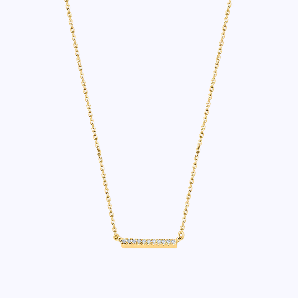 Pearich 18k Gold Plated Chain Necklace