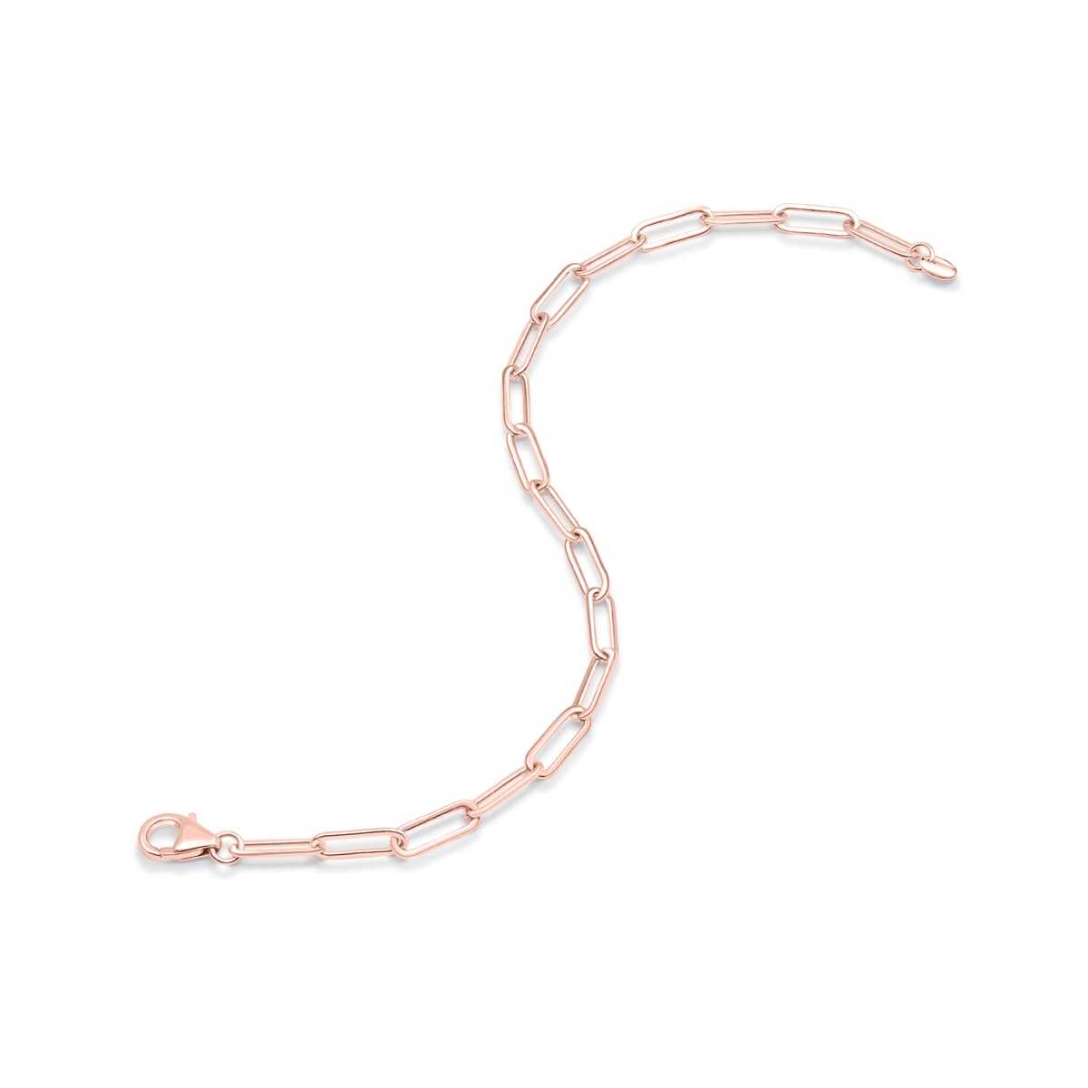 Pearich 18k Rose Gold Link  Bracelet