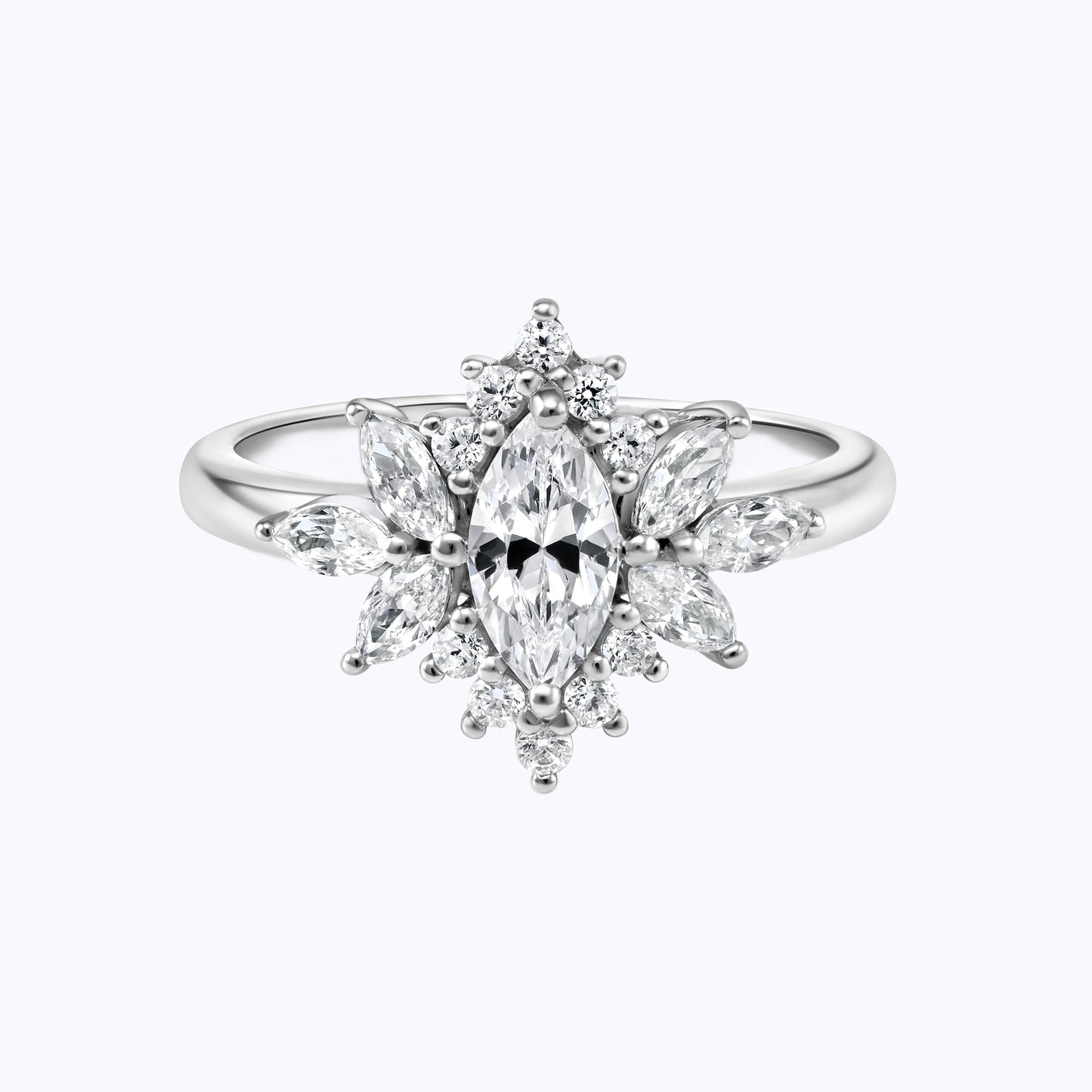 Pearich Vintage Cut EngageMent Ring