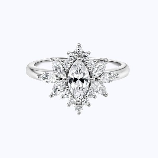 Pearich Vintage Cut EngageMent Ring