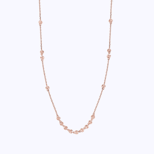 Pearich Dainty Rose Gold Mini Choker Necklace