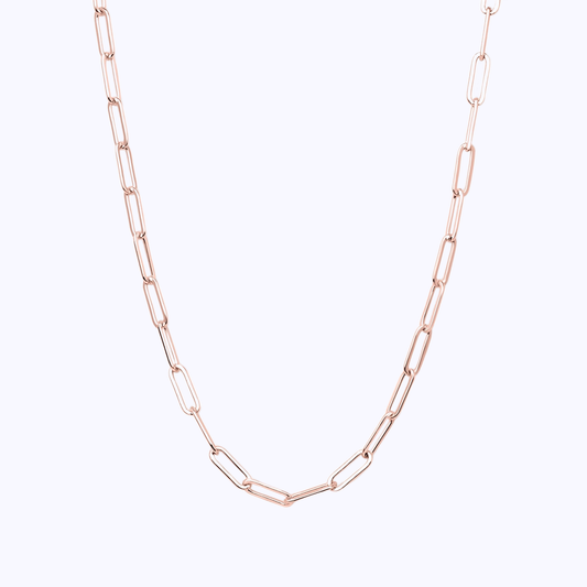 Pearich Dainty Paperclip Inspired Necklace