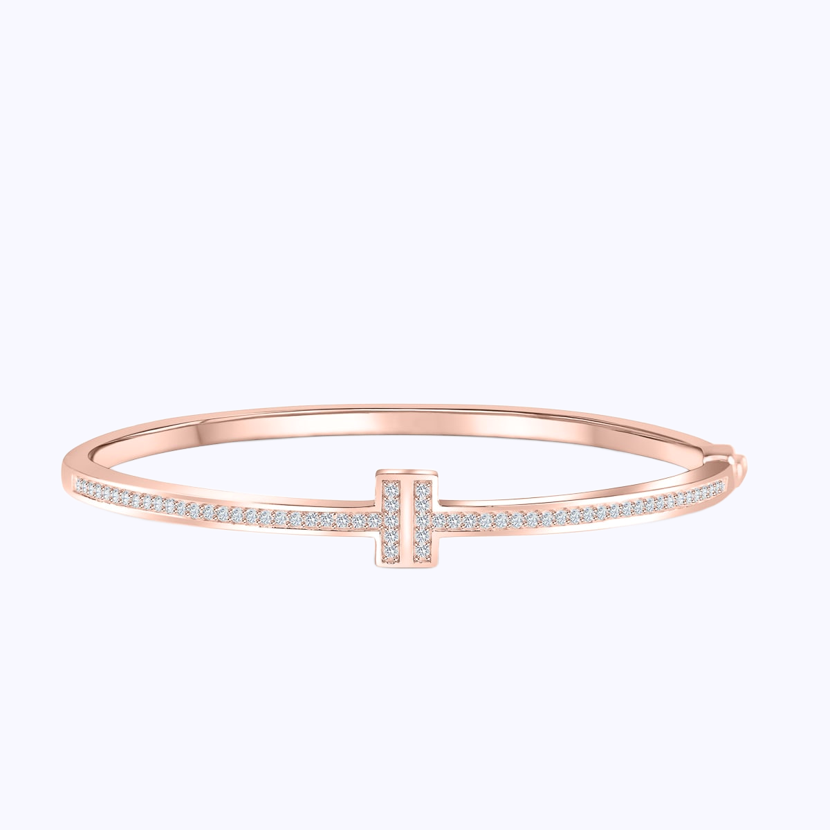 Pearich 18 Karat Rose Gold Bangle