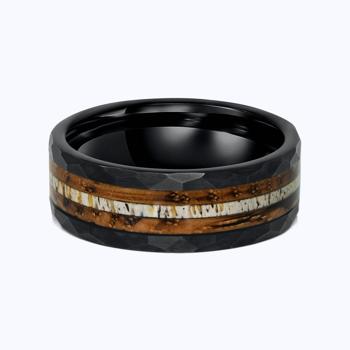 Pearich Black Statemet Ring