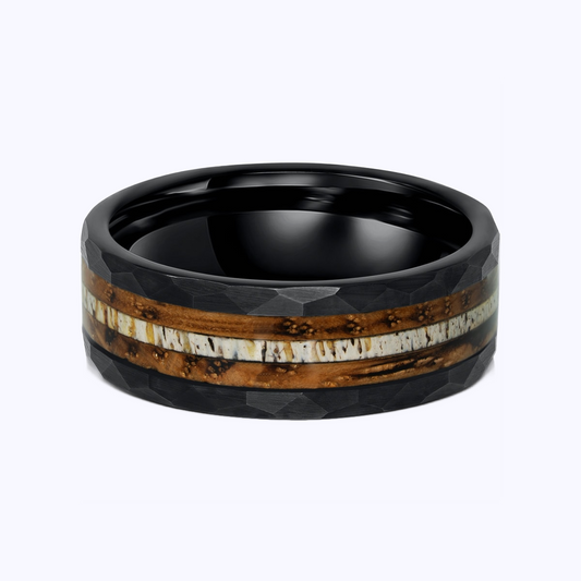 Pearich Black Statemet Ring