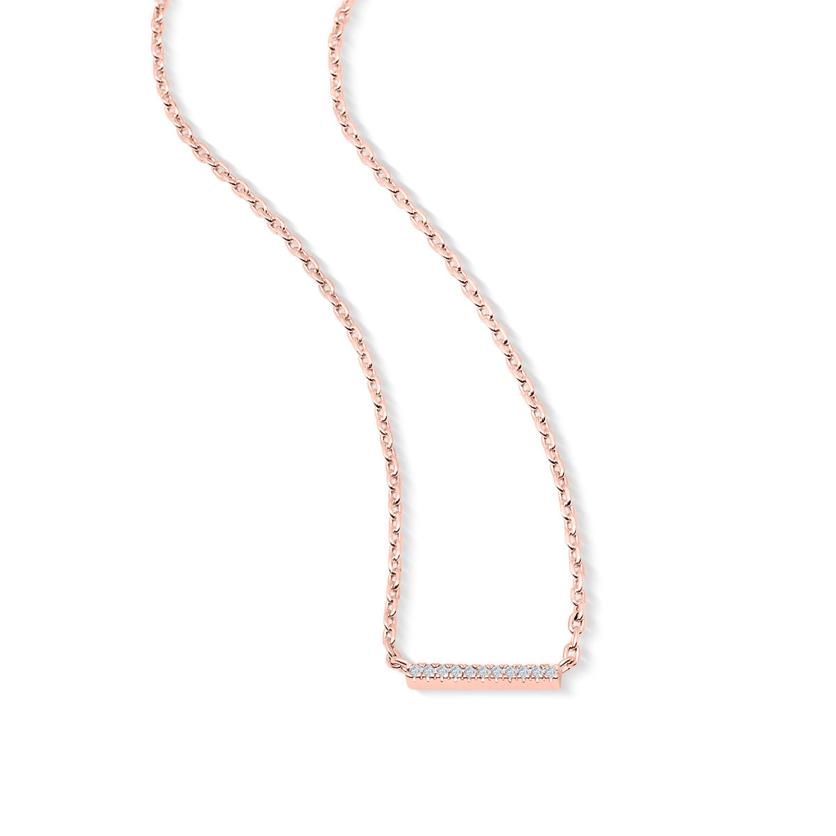 Pearich Classic 18k Rose Gold Plated Necklace