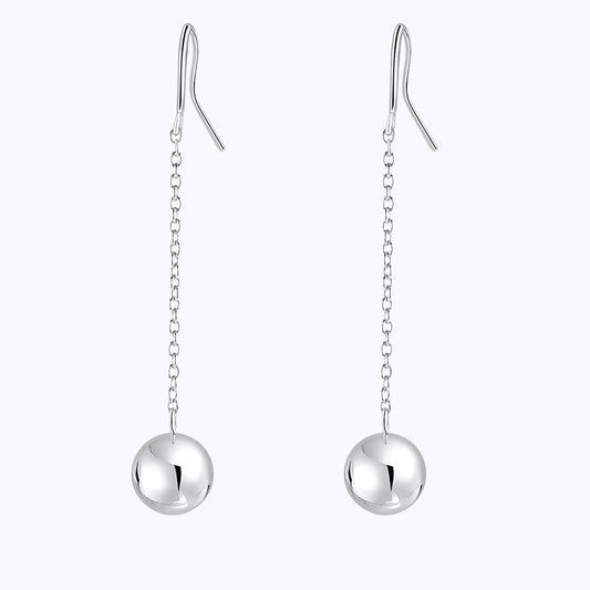 Pearich Sterling Silver Ball Earrings