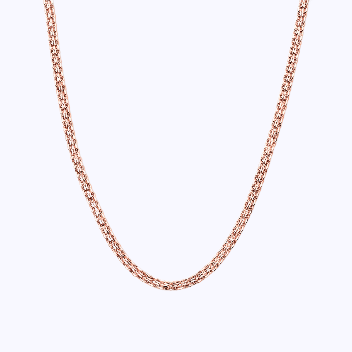 Pearich Dainty Rose Gold Necklace