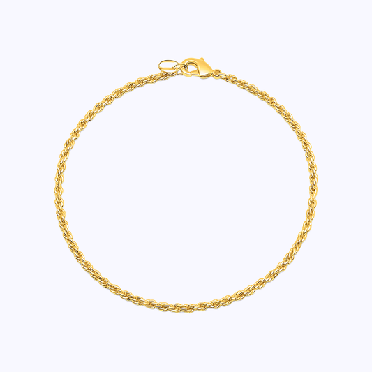 Pearich Gold 18k Gold Twist Bracelet