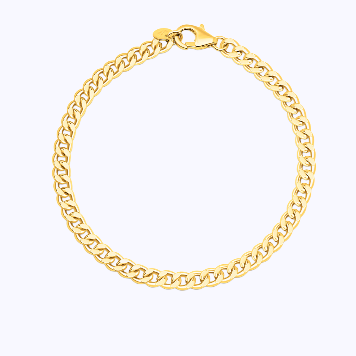 Pearich Gold Cuban Bracelet