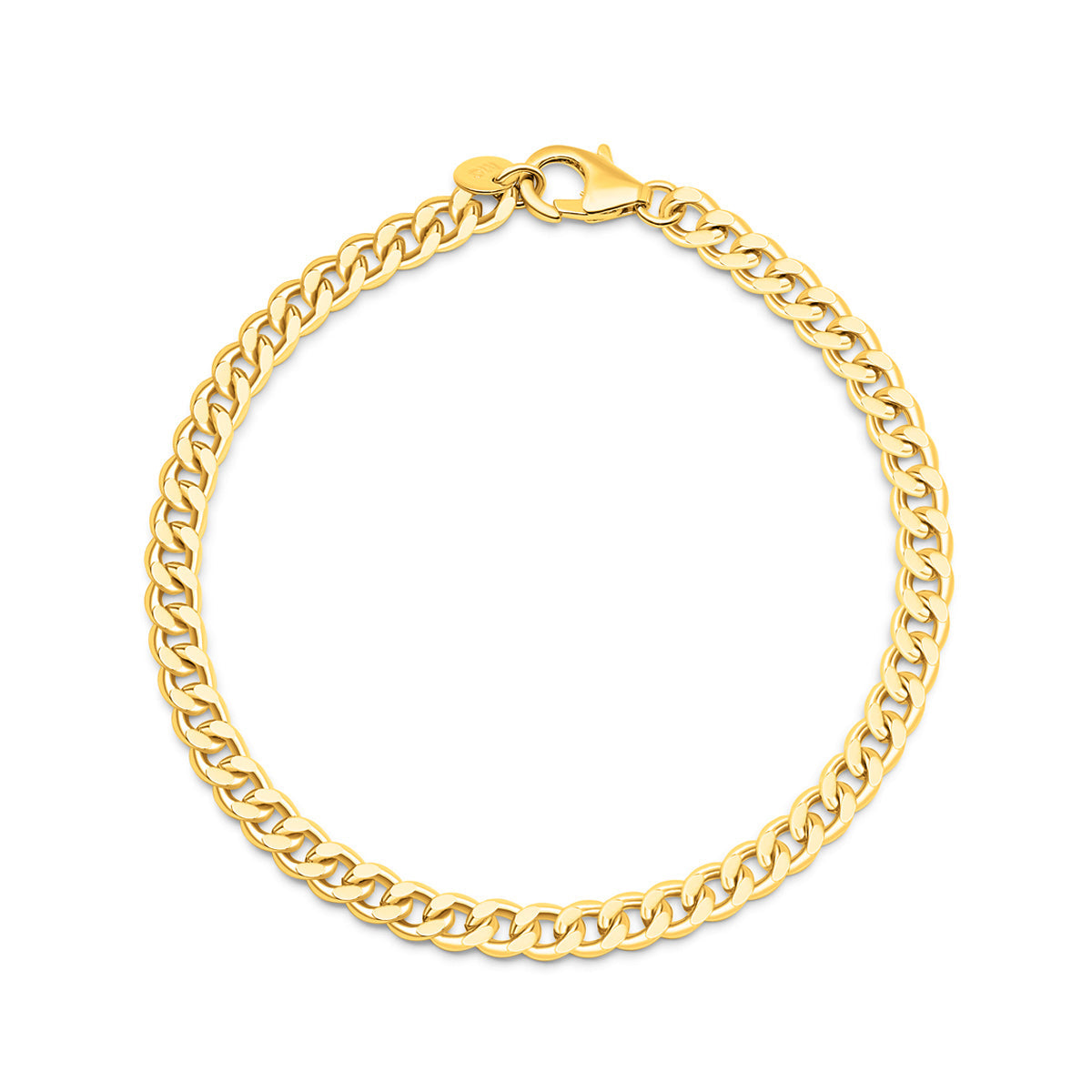 Pearich Gold Cuban Bracelet