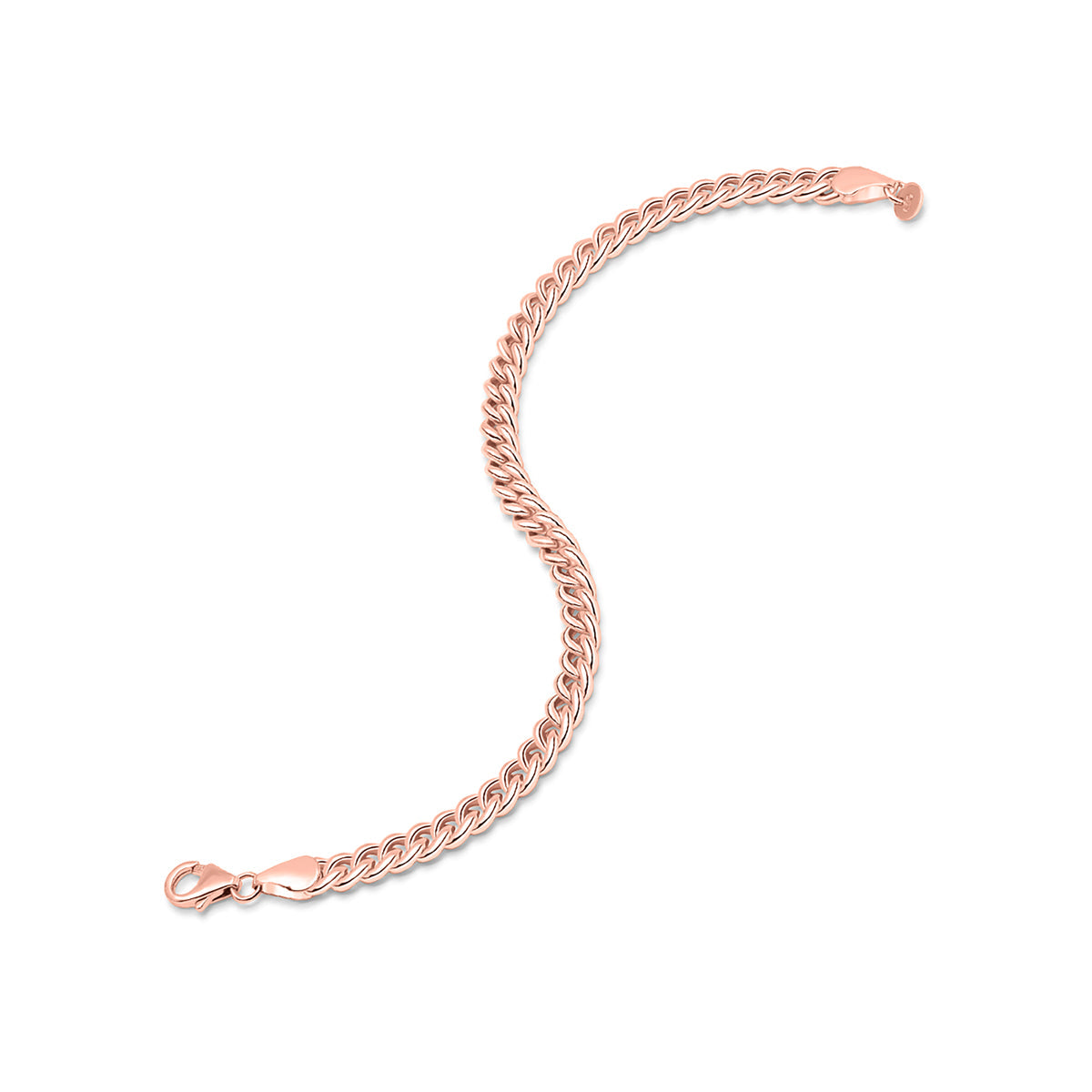 Pearich Rose Gold Link Bracelet