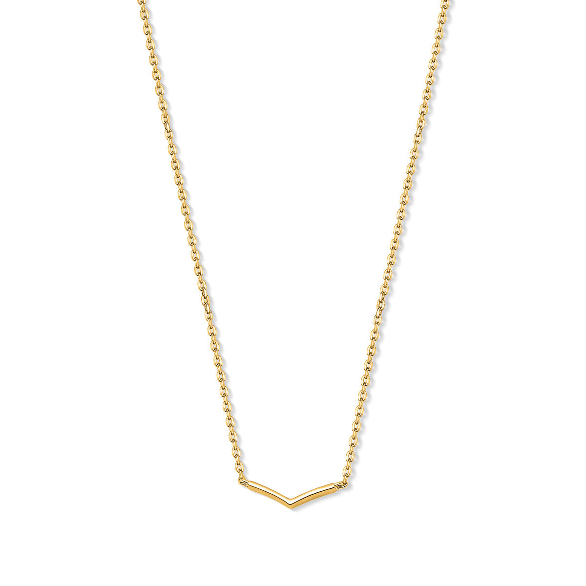 Pearich 18k Rose Gold Chain Necklace