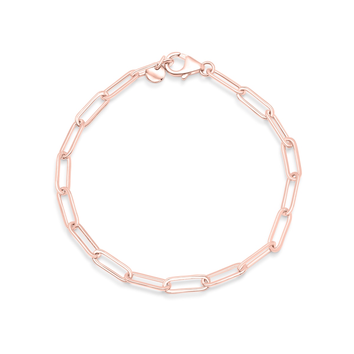 Pearich 18k Rose Gold Link  Bracelet