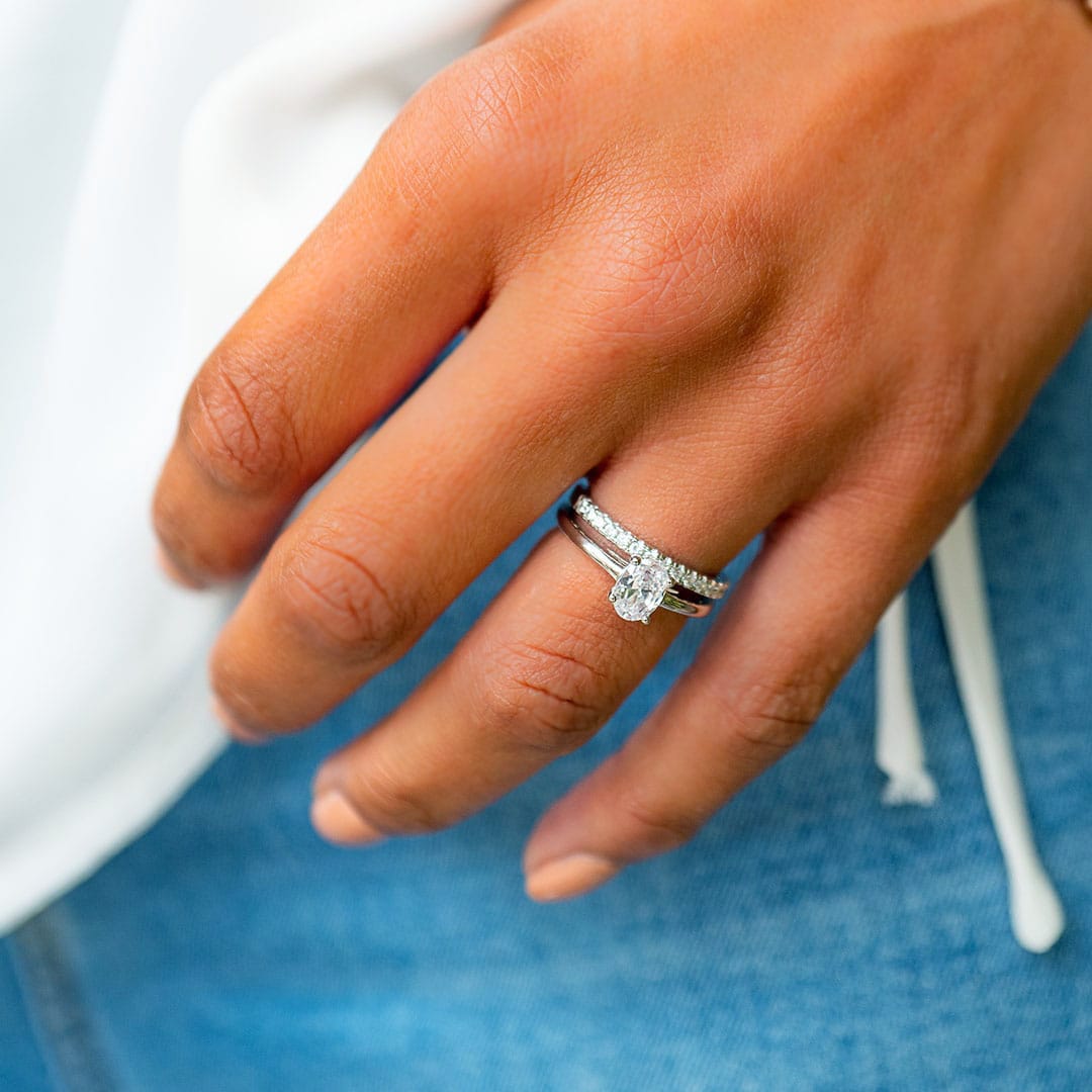 Pearich Dainty Sterling Silver Ring