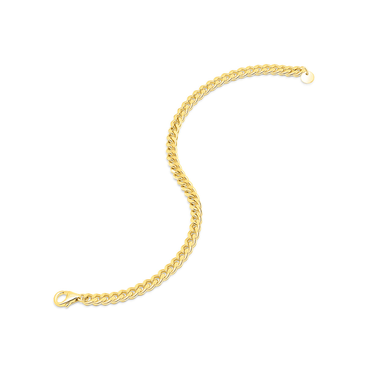 Pearich Gold Cuban Bracelet