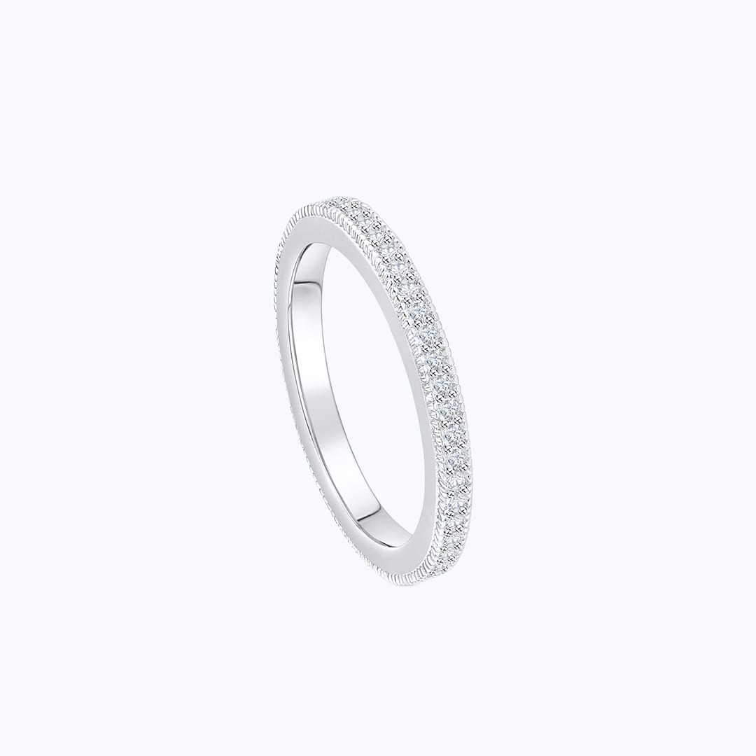 Pearich Eternity Wedding Band Ring