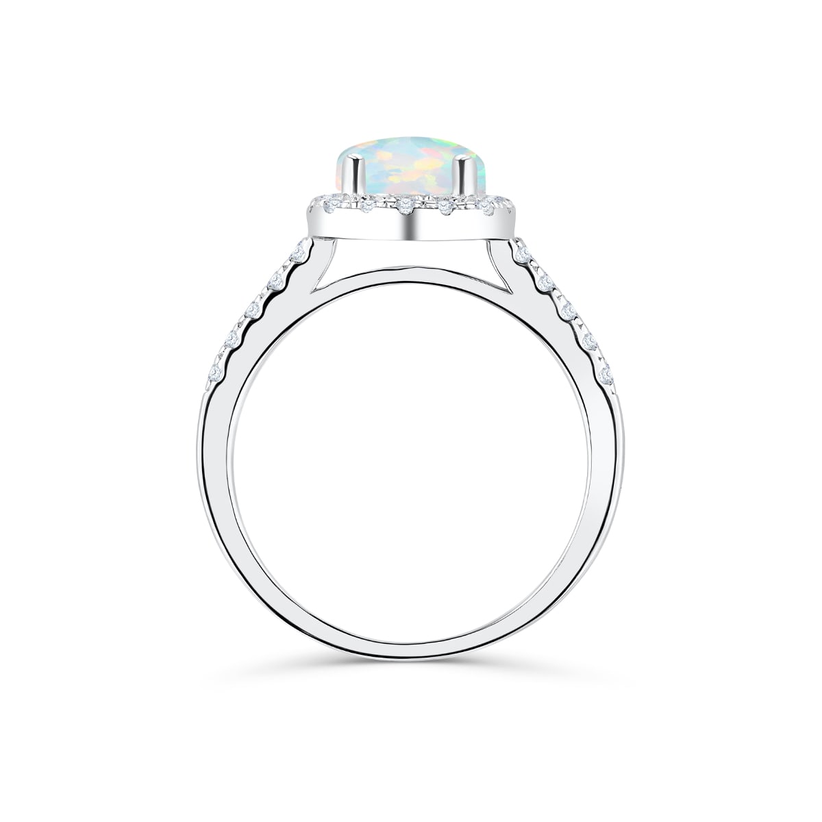 Pearich Opal EngageMent Ring