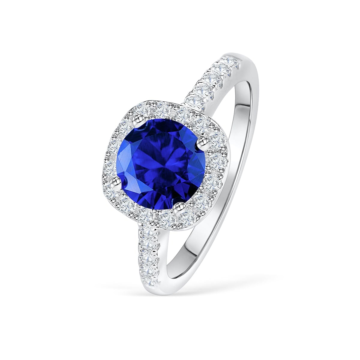 Pearich Halo EngageMent Ring