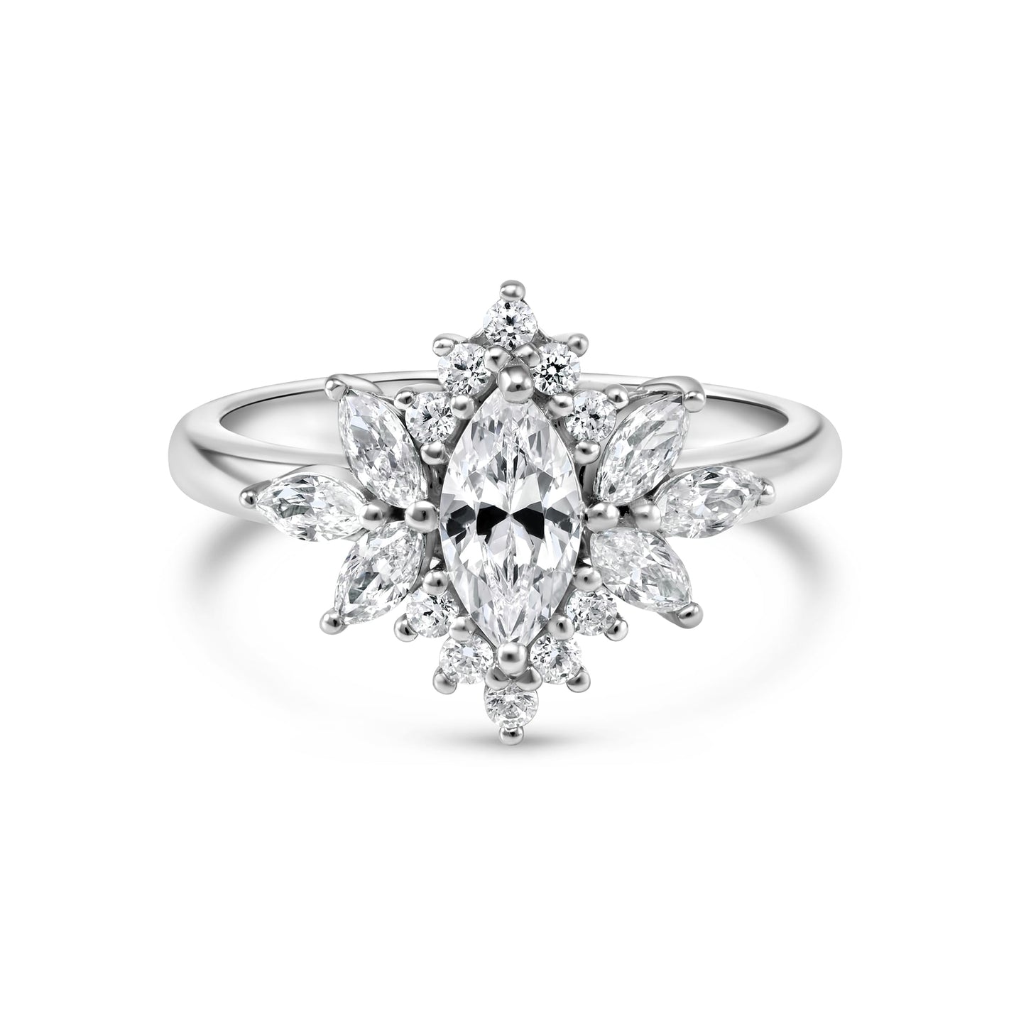 Pearich Vintage Cut EngageMent Ring